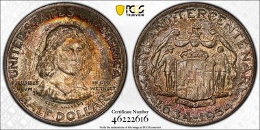 1934 50C Maryland MS66