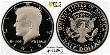 1979-S 50C Type 1 PR69DCAM