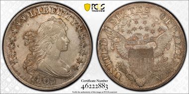 1803 $1 Large 3 MS61