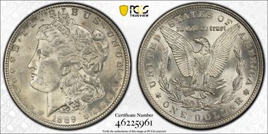 1889 $1 MS63