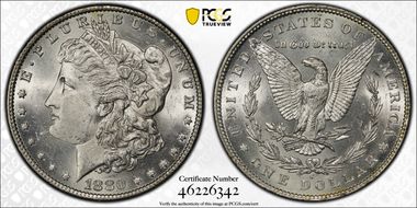 1880-O $1 MS62
