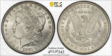 1881-CC $1 MS63