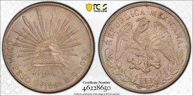1899-Go RS Peso KM-409.1 MS64