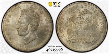 1943-Mo 5 Suc KM-79  Ag MS65