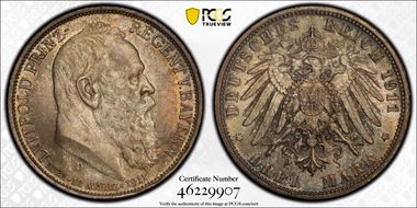 1911-D 3 Mk Birthday J-49 Ag MS63