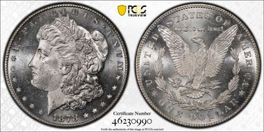 1878-S $1 MS63