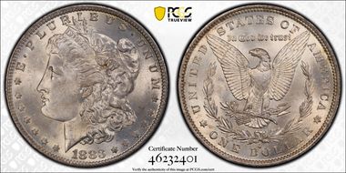 1883-O $1 MS64