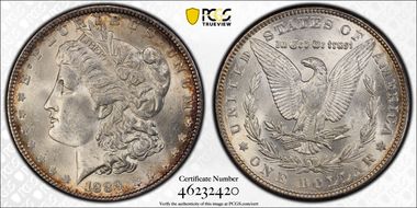 1889 $1 MS63