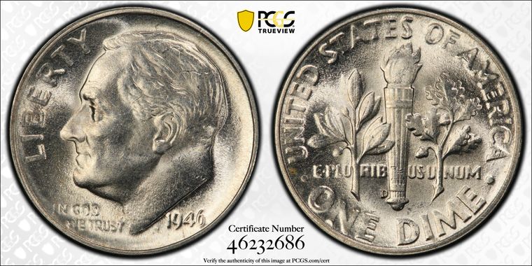 Cert 46232686 - Coin Image