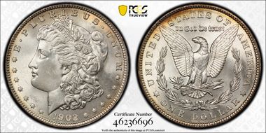 1902 $1 MS64