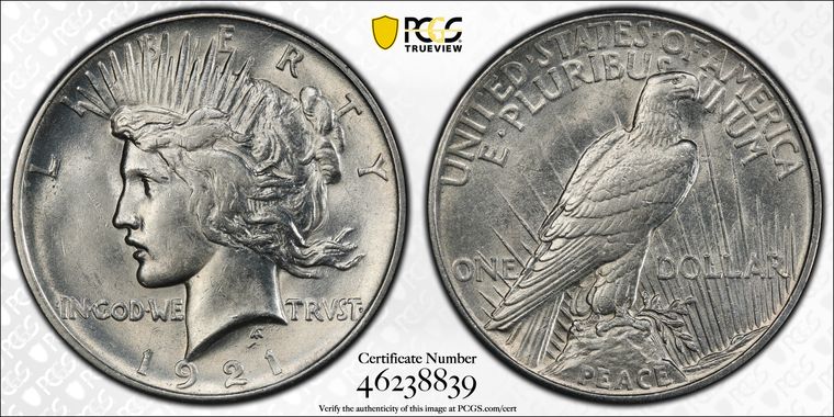 Cert 46238839 - Coin Image