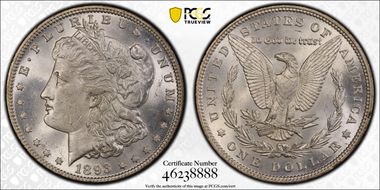 1893 $1 MS63