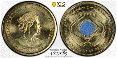 2022-C $2 Peacekeeping Colorized MS67