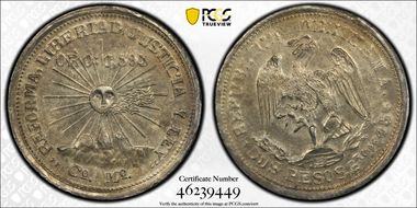 1915-Co Mo 2 Peso KM-660 MS62