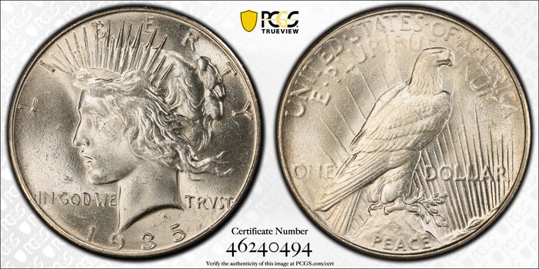 Cert 46240494 - Coin Image