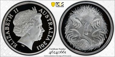 2011 5C Silver PR69DCAM