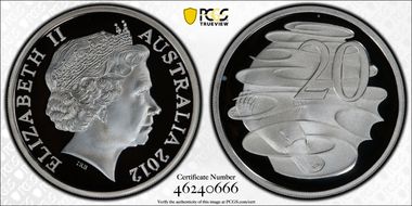 2012 20C Silver PR69DCAM