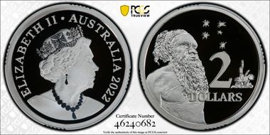 2022 $2 Silver PR69DCAM