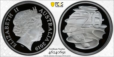2019 20C Silver PR70DCAM