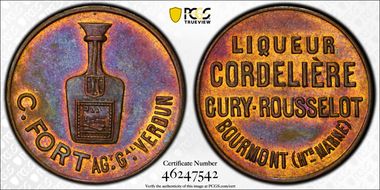 No Date Jeton La Cordelière MS63