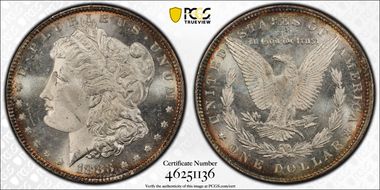 1883 $1 MS64
