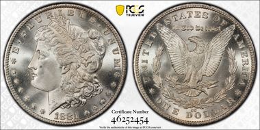1881-CC $1 MS67
