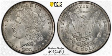 1881-CC $1 MS63