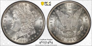 1884-CC $1 MS63