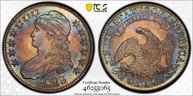 1828 50C O-103 MS65+