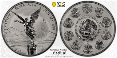 2021-Mo 2 Onza Libertad Ag Rev PR PR70