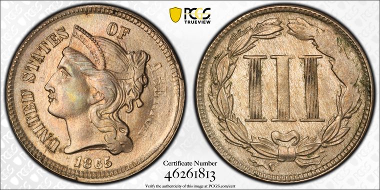 Cert 46261813 - Coin Image