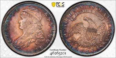 1819/8 50C O-102 MS64+