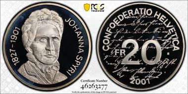 2001 B 20 Fr Spyri PR69DCAM