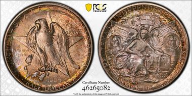 1934 50C Texas MS67+