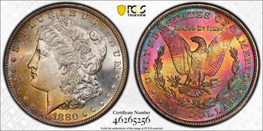 1880-S $1 MS64+