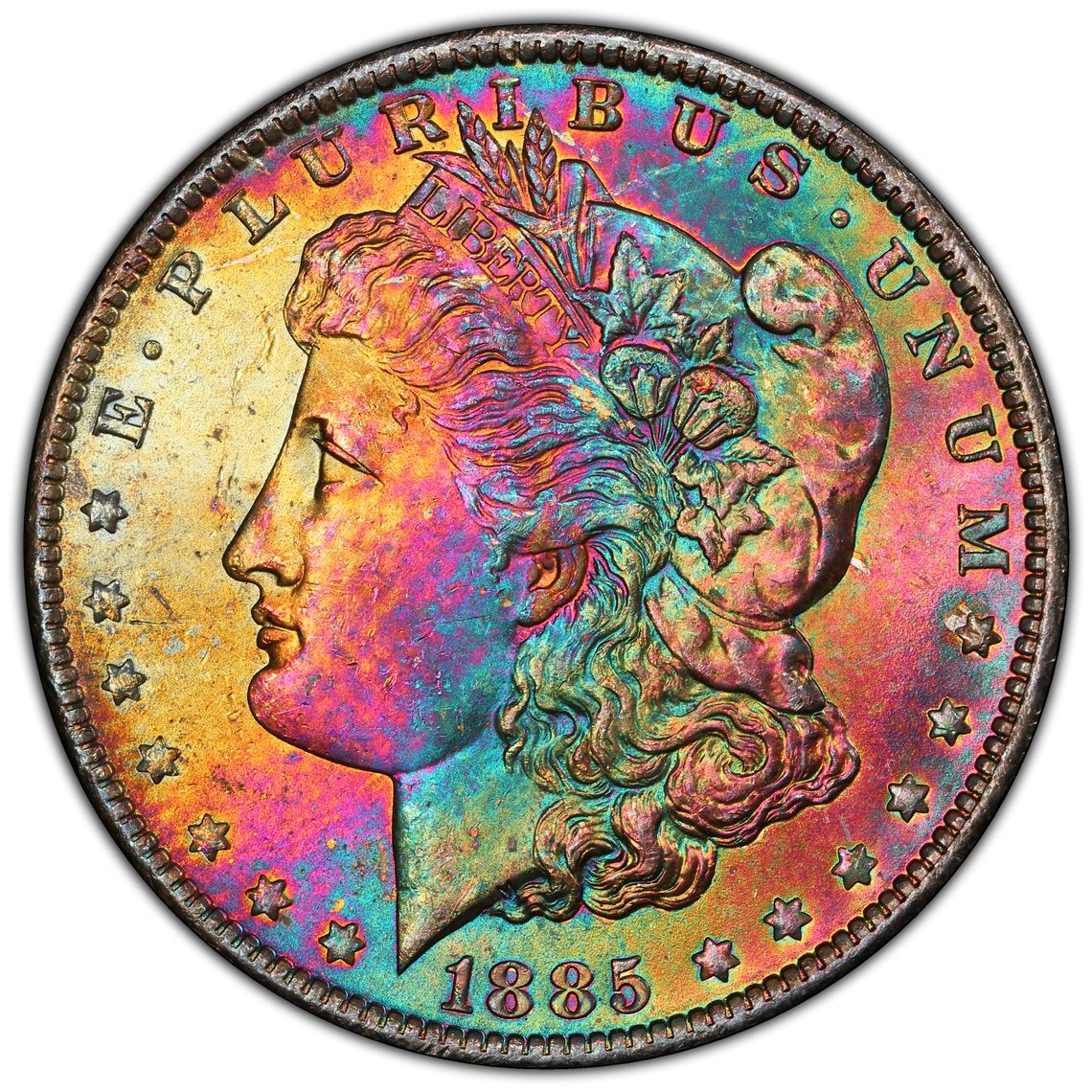 PCGS 钱币信息| 认证编号#46265258 - 1885-O The United States of