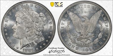 1882 $1 MS63