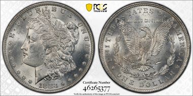 1883-O $1 MS62