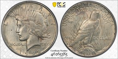 1922 $1 AU55