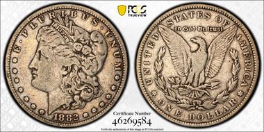 1882 $1 F15