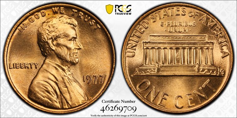 Cert 46269709 - Coin Image