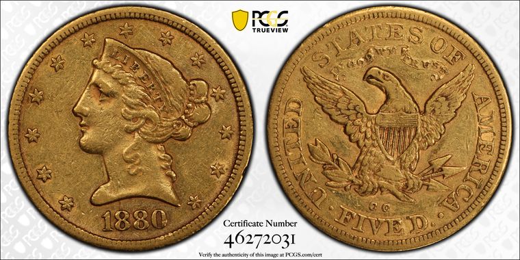 Cert 46272031 - Coin Image