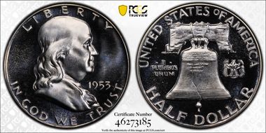 1953 50C PR64