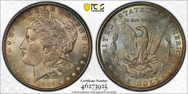 1885 $1 MS64