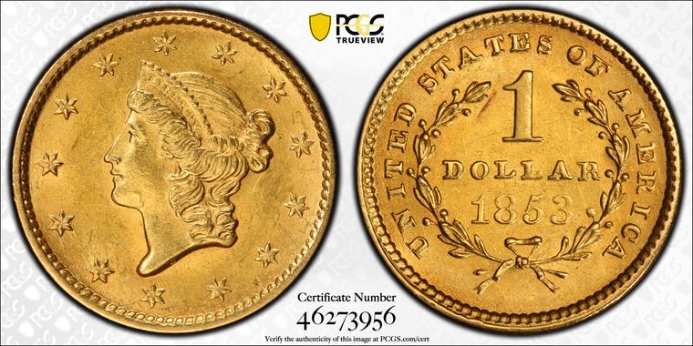 Cert 46273956 - Coin Image