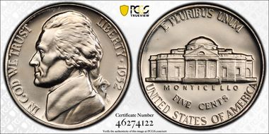 1952 5C Re-Engraved Obv Design FS-401 PR68