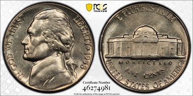 1958-D/D 5C D/ Inverted D FS-501 MS65