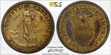 1913-S/S 20C Allen-11.09a AU55