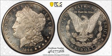 1890-CC $1 MS63DMPL