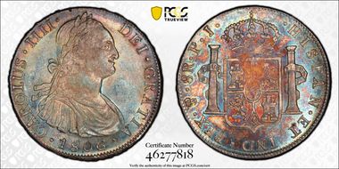 1806-PTS PJ 8 R Calico-1012 AU58+